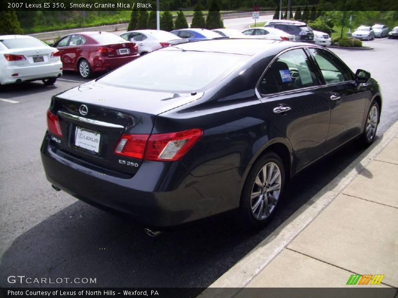 Smokey Granite Mica / Black 2007 Lexus ES 350