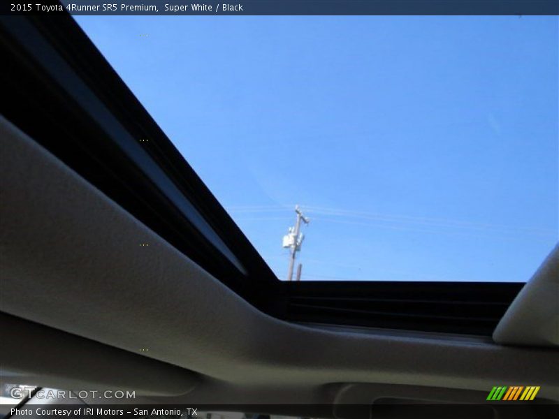 Super White / Black 2015 Toyota 4Runner SR5 Premium