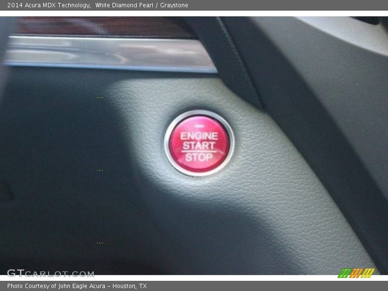 White Diamond Pearl / Graystone 2014 Acura MDX Technology