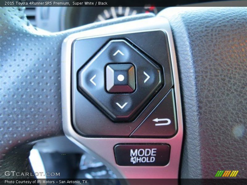 Super White / Black 2015 Toyota 4Runner SR5 Premium