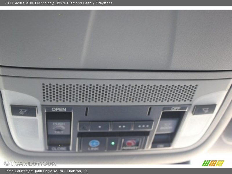 White Diamond Pearl / Graystone 2014 Acura MDX Technology