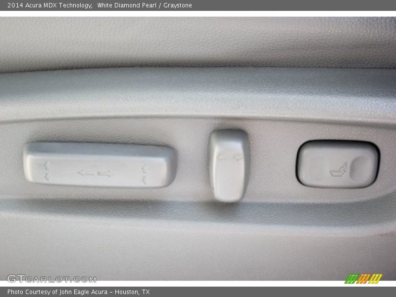 White Diamond Pearl / Graystone 2014 Acura MDX Technology