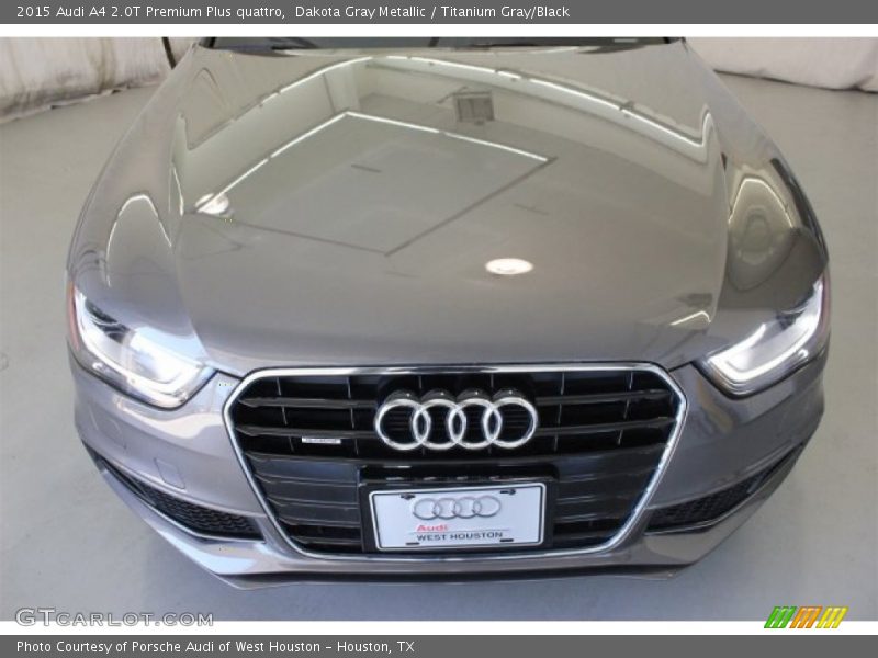 Dakota Gray Metallic / Titanium Gray/Black 2015 Audi A4 2.0T Premium Plus quattro
