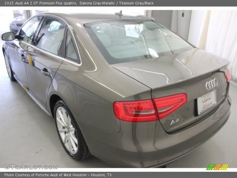 Dakota Gray Metallic / Titanium Gray/Black 2015 Audi A4 2.0T Premium Plus quattro