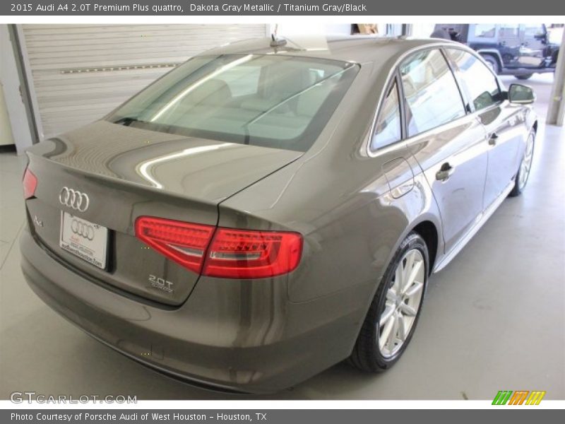 Dakota Gray Metallic / Titanium Gray/Black 2015 Audi A4 2.0T Premium Plus quattro