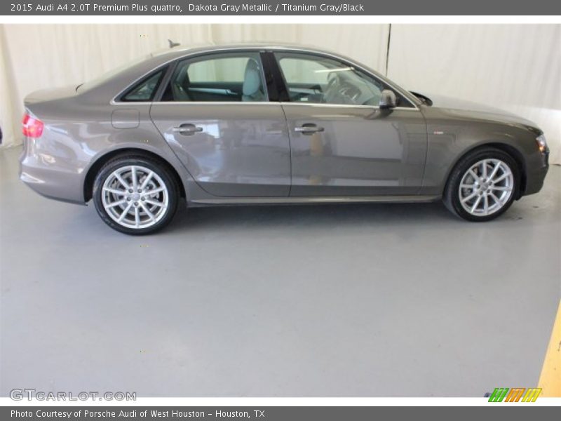 Dakota Gray Metallic / Titanium Gray/Black 2015 Audi A4 2.0T Premium Plus quattro