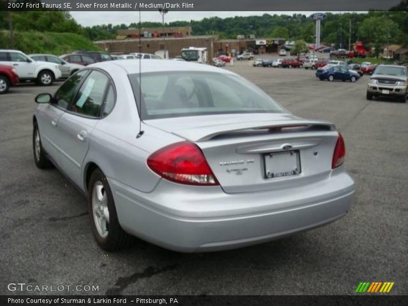 Silver Frost Metallic / Medium/Dark Flint 2007 Ford Taurus SE