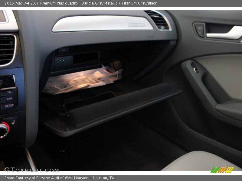 Dakota Gray Metallic / Titanium Gray/Black 2015 Audi A4 2.0T Premium Plus quattro