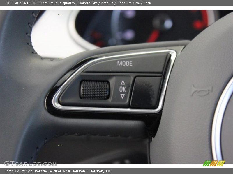 Dakota Gray Metallic / Titanium Gray/Black 2015 Audi A4 2.0T Premium Plus quattro