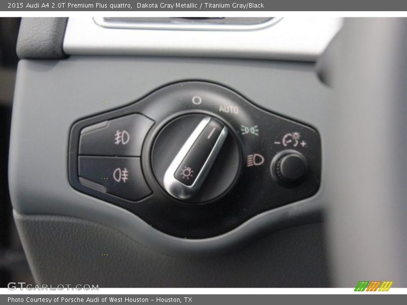 Dakota Gray Metallic / Titanium Gray/Black 2015 Audi A4 2.0T Premium Plus quattro
