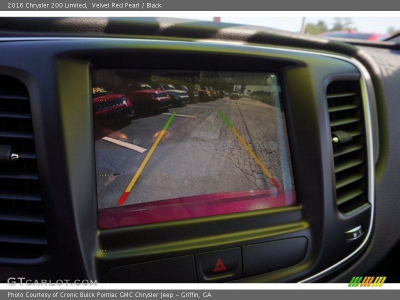 Velvet Red Pearl / Black 2016 Chrysler 200 Limited