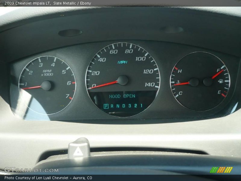 Slate Metallic / Ebony 2009 Chevrolet Impala LT