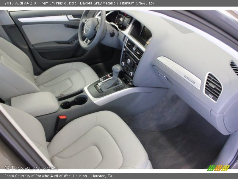 Dakota Gray Metallic / Titanium Gray/Black 2015 Audi A4 2.0T Premium Plus quattro