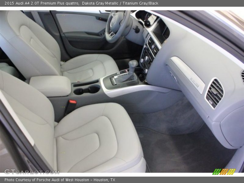 Dakota Gray Metallic / Titanium Gray/Black 2015 Audi A4 2.0T Premium Plus quattro