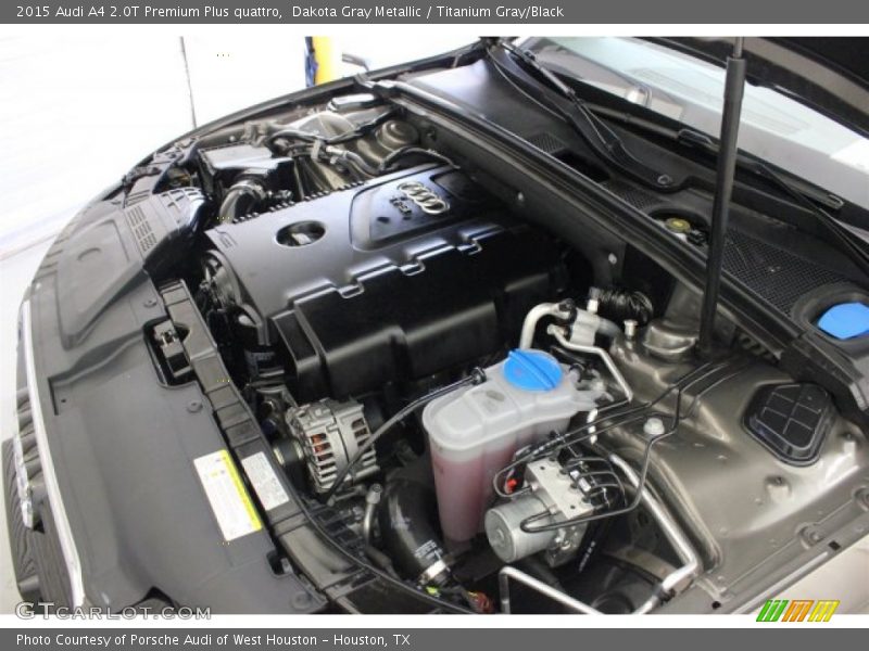 Dakota Gray Metallic / Titanium Gray/Black 2015 Audi A4 2.0T Premium Plus quattro
