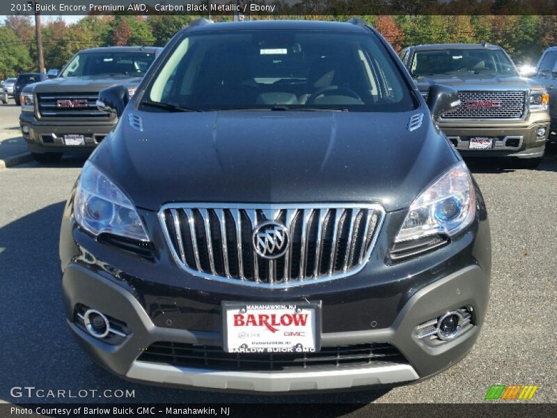 Carbon Black Metallic / Ebony 2015 Buick Encore Premium AWD