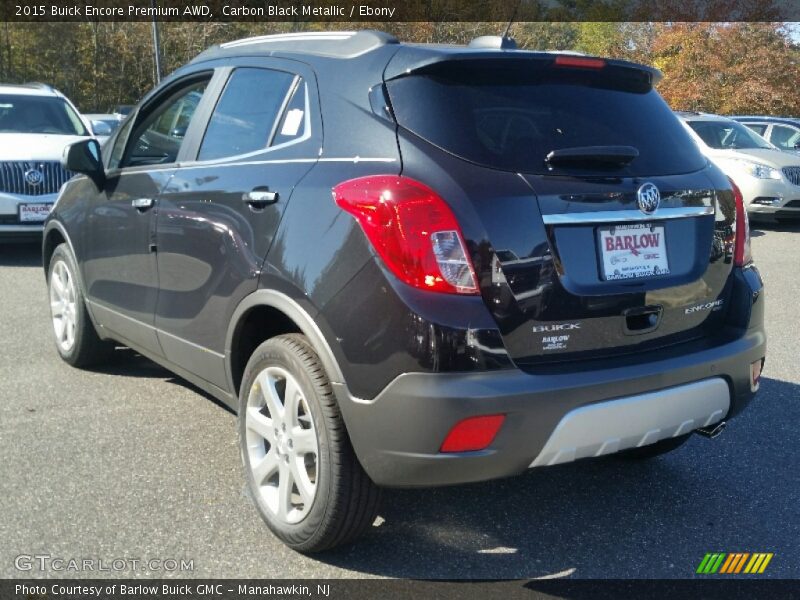 Carbon Black Metallic / Ebony 2015 Buick Encore Premium AWD