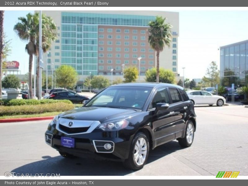 Crystal Black Pearl / Ebony 2012 Acura RDX Technology