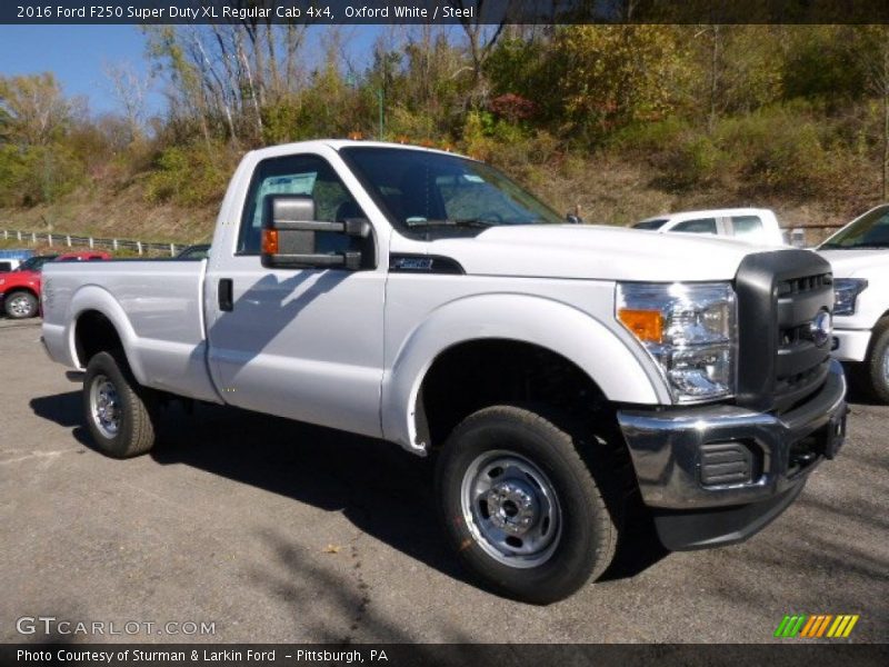Oxford White / Steel 2016 Ford F250 Super Duty XL Regular Cab 4x4
