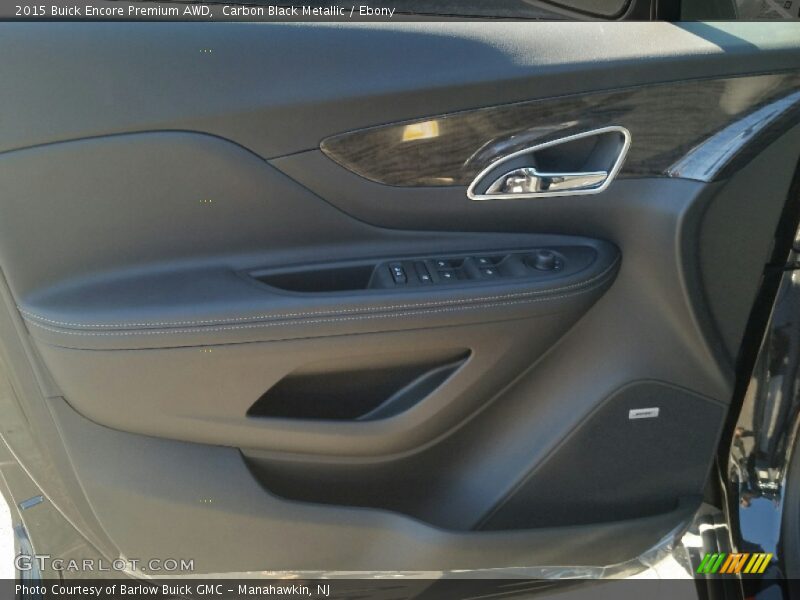 Carbon Black Metallic / Ebony 2015 Buick Encore Premium AWD