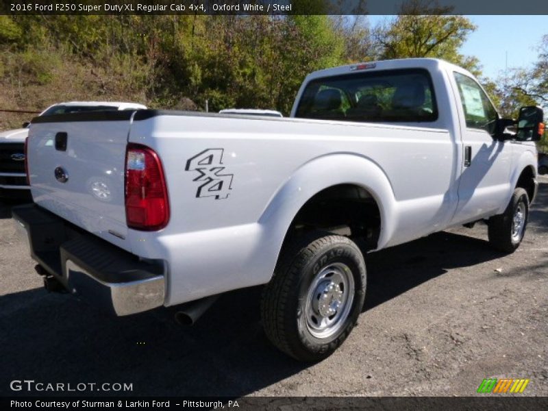 Oxford White / Steel 2016 Ford F250 Super Duty XL Regular Cab 4x4