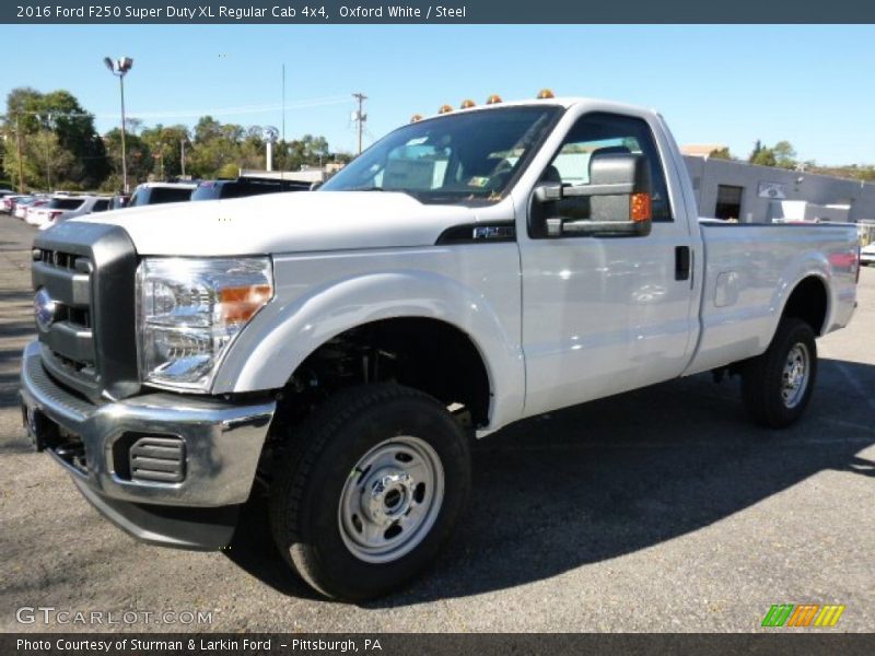 Oxford White / Steel 2016 Ford F250 Super Duty XL Regular Cab 4x4