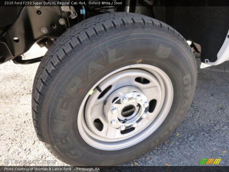 Oxford White / Steel 2016 Ford F250 Super Duty XL Regular Cab 4x4