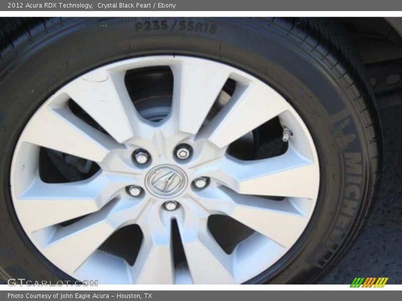 Crystal Black Pearl / Ebony 2012 Acura RDX Technology