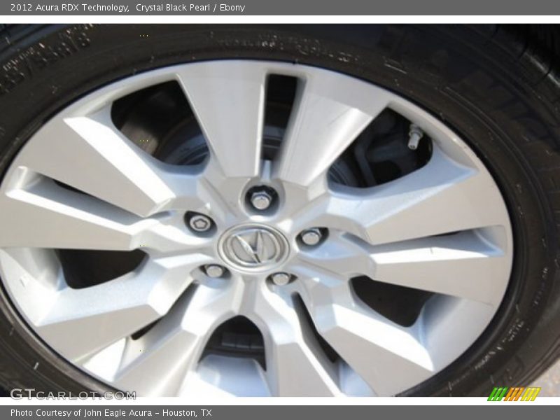 Crystal Black Pearl / Ebony 2012 Acura RDX Technology