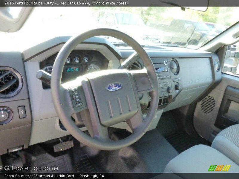 Oxford White / Steel 2016 Ford F250 Super Duty XL Regular Cab 4x4