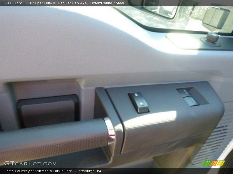 Oxford White / Steel 2016 Ford F250 Super Duty XL Regular Cab 4x4