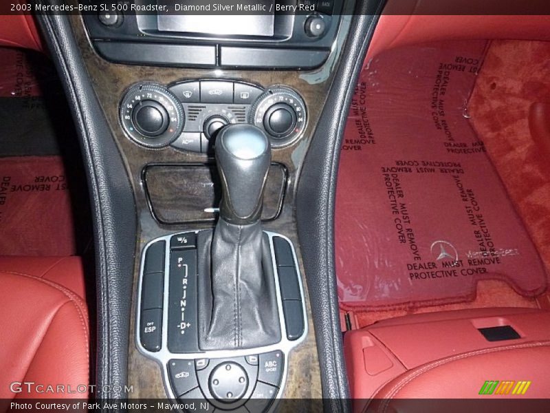  2003 SL 500 Roadster 5 Speed Automatic Shifter