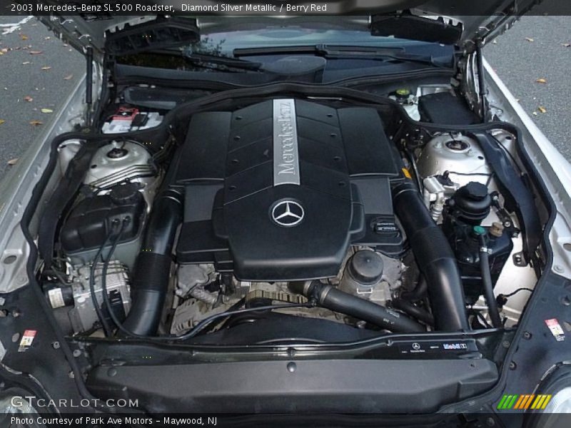  2003 SL 500 Roadster Engine - 5.0 Liter SOHC 24-Valve V8