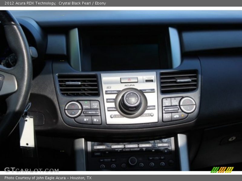 Crystal Black Pearl / Ebony 2012 Acura RDX Technology
