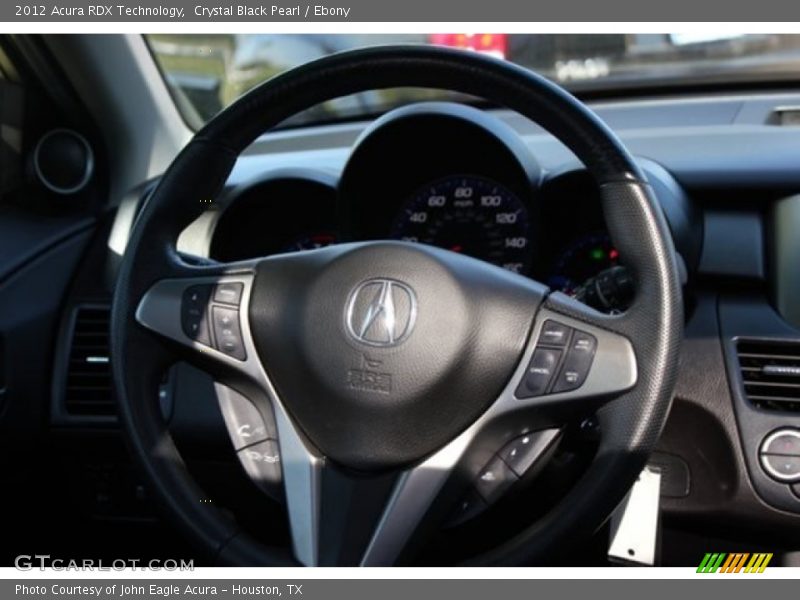 Crystal Black Pearl / Ebony 2012 Acura RDX Technology