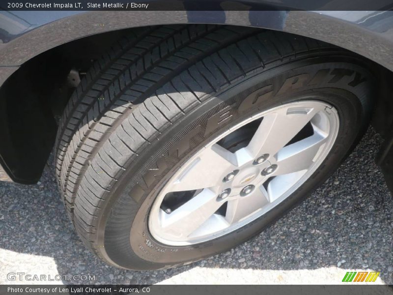 Slate Metallic / Ebony 2009 Chevrolet Impala LT