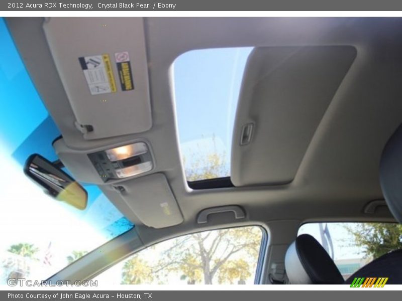Crystal Black Pearl / Ebony 2012 Acura RDX Technology