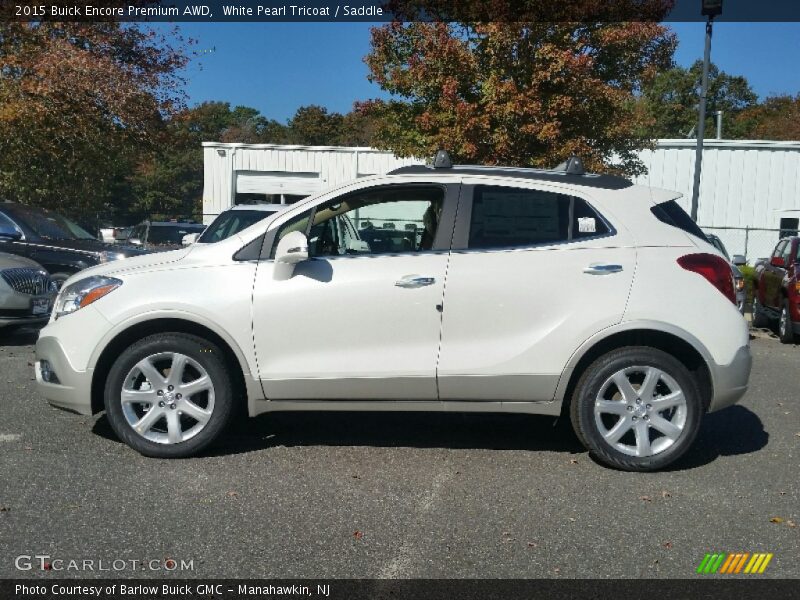  2015 Encore Premium AWD White Pearl Tricoat