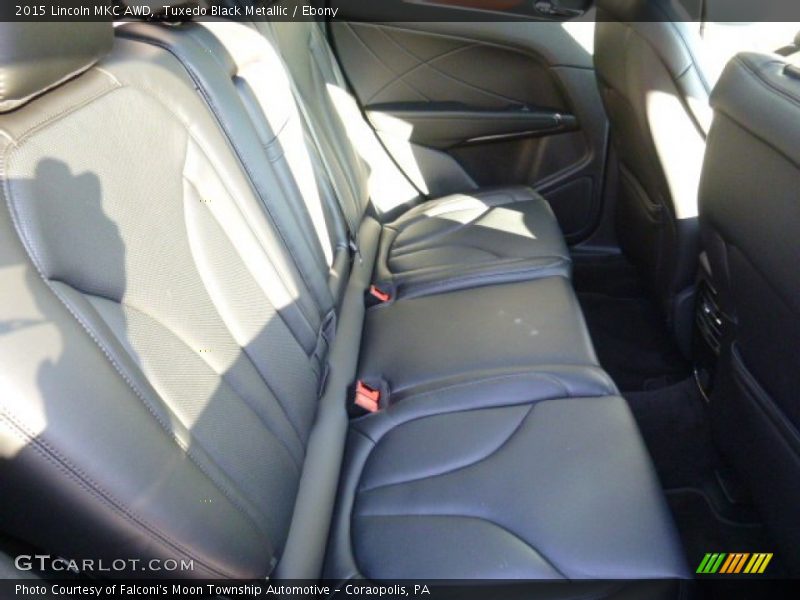 Rear Seat of 2015 MKC AWD