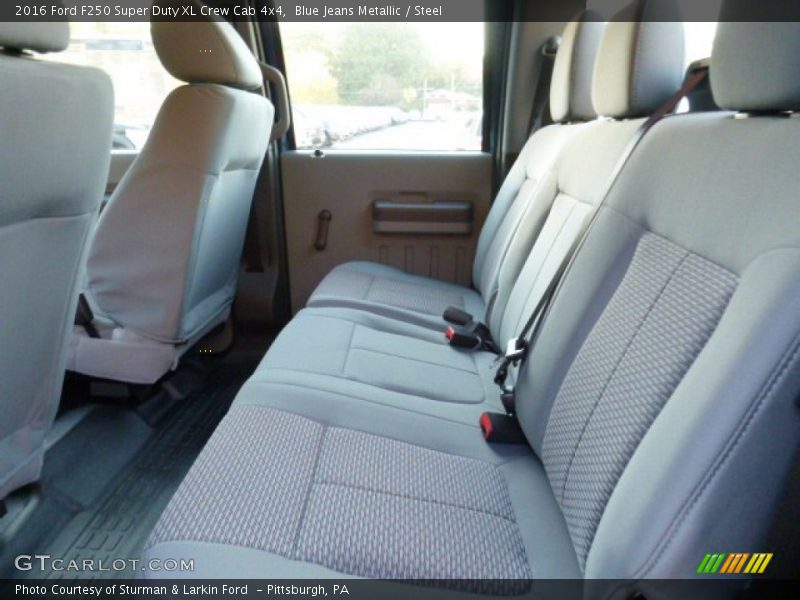 Rear Seat of 2016 F250 Super Duty XL Crew Cab 4x4