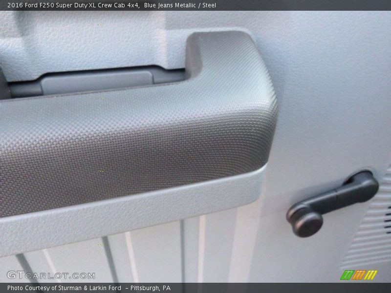 Blue Jeans Metallic / Steel 2016 Ford F250 Super Duty XL Crew Cab 4x4