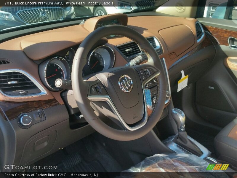 Dashboard of 2015 Encore Premium AWD