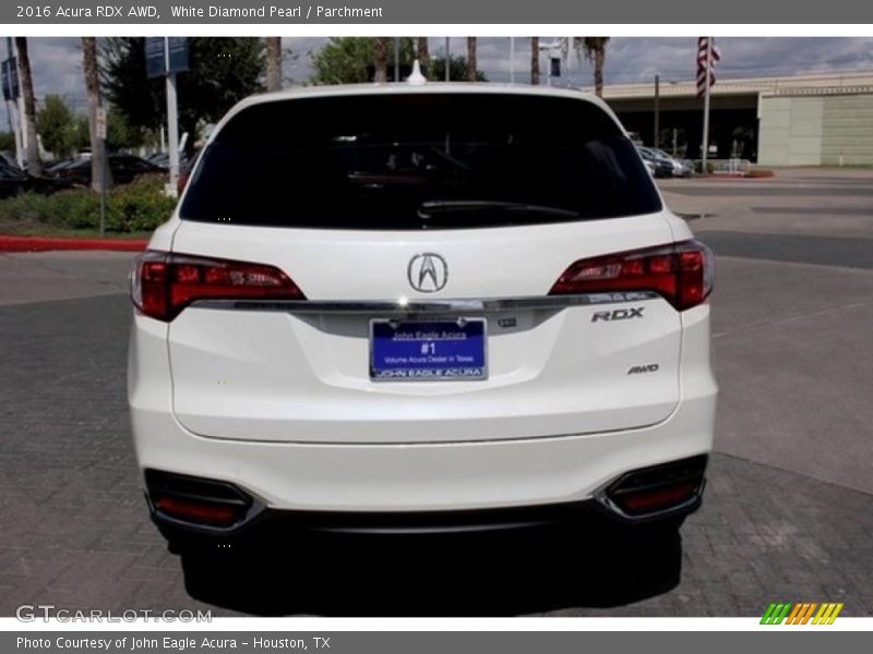 White Diamond Pearl / Parchment 2016 Acura RDX AWD