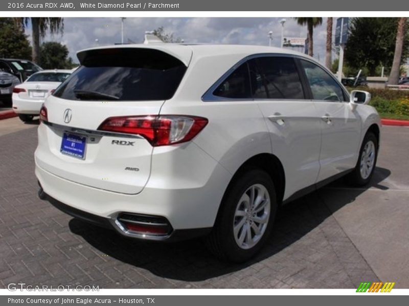 White Diamond Pearl / Parchment 2016 Acura RDX AWD