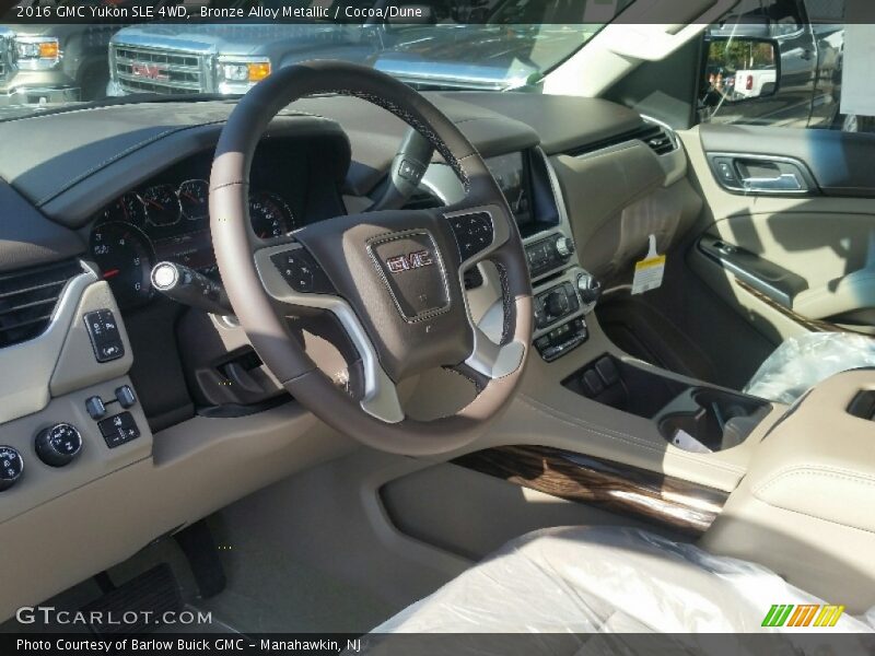 Bronze Alloy Metallic / Cocoa/Dune 2016 GMC Yukon SLE 4WD