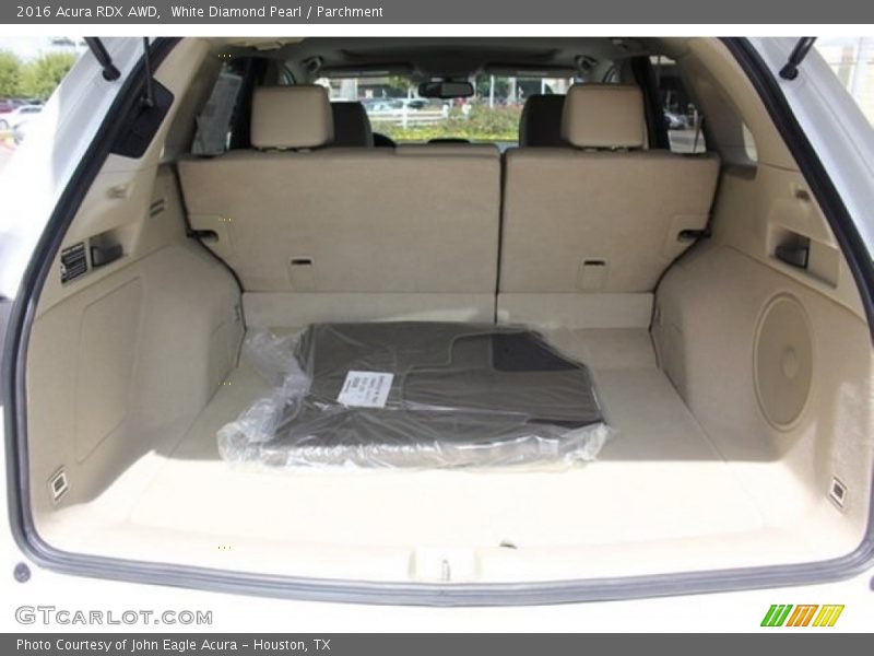  2016 RDX AWD Trunk
