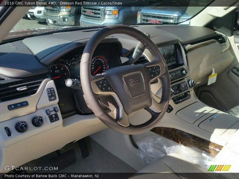 Crimson Red Tintcoat / Cocoa/Shale 2016 GMC Yukon Denali 4WD