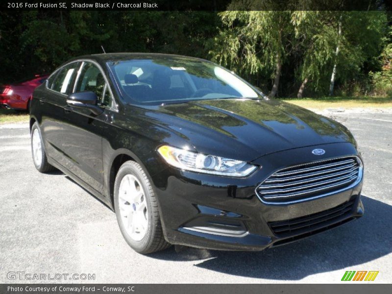 Shadow Black / Charcoal Black 2016 Ford Fusion SE