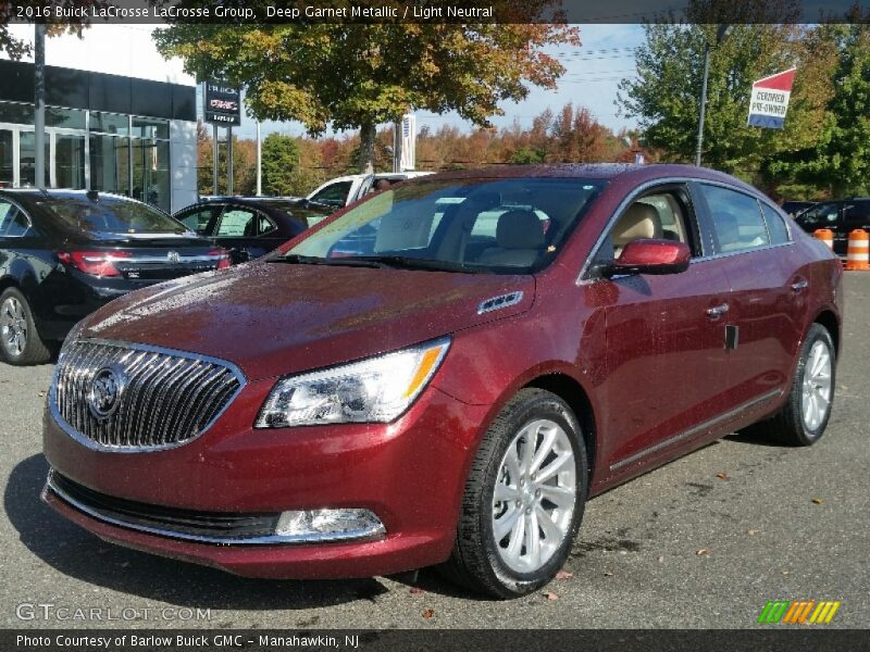 Deep Garnet Metallic / Light Neutral 2016 Buick LaCrosse LaCrosse Group