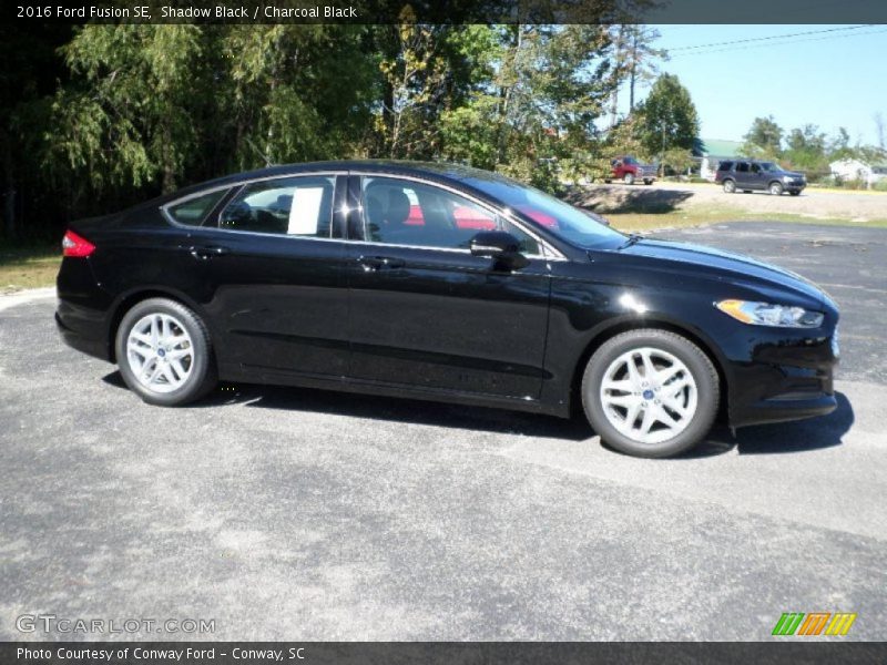 Shadow Black / Charcoal Black 2016 Ford Fusion SE